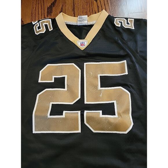 Reebok Reggie Bush New Orleans Saints Jersey Youth Medium 10-12 Football Boys - Picture 3 of 10